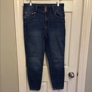 RACHEL Rachel Roy High Rise Blue Jeans #587